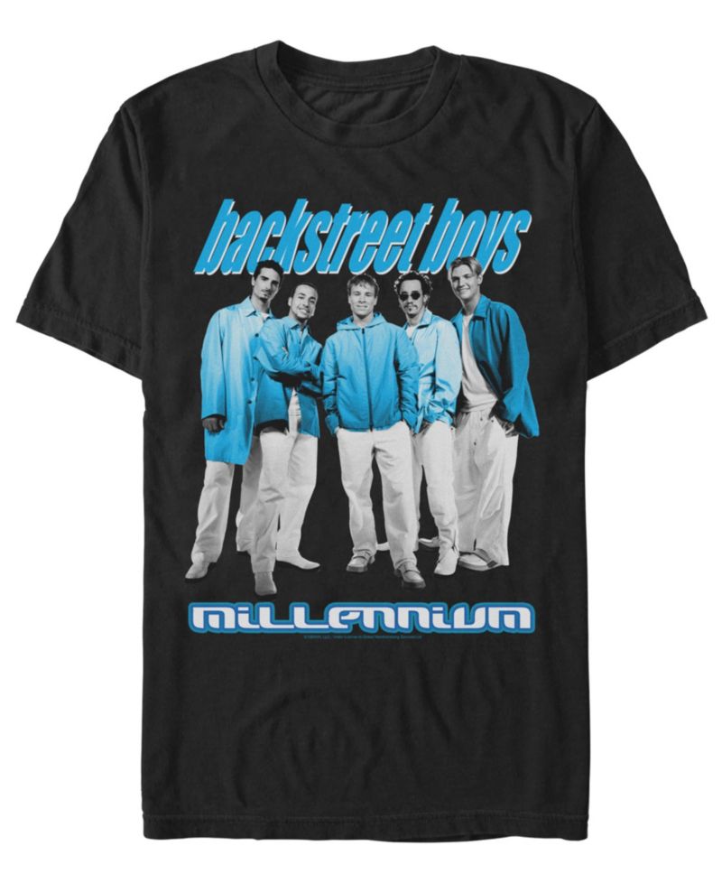 Men's Backstreet Boys Blue Group T-Shirt