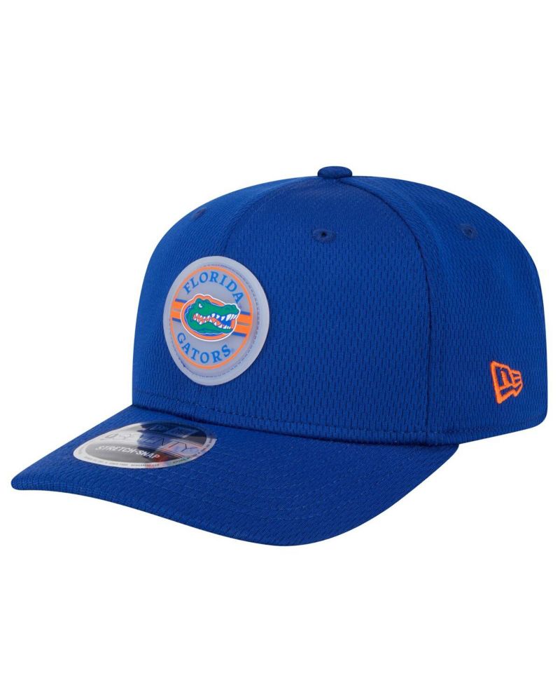 Men's Royal Florida Gators Patched 9SEVENTY Stretch-Snap Adjustable Hat