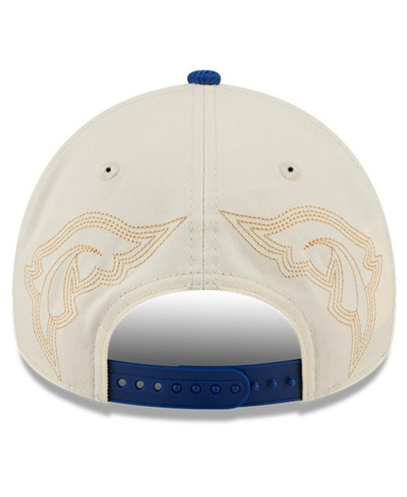 Men's Stone Toronto Blue Jays Western Stitch 9FORTY A-Frame Adjustable Hat