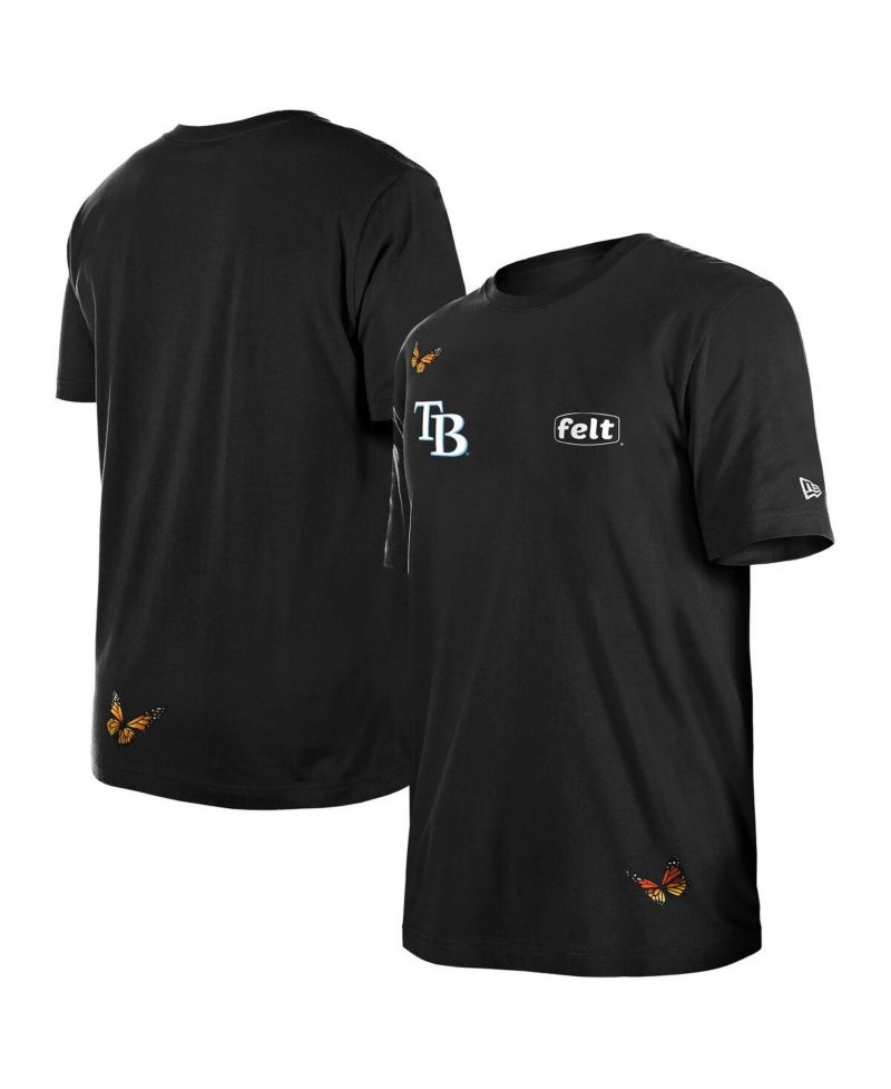 x Felt Men's Black Tampa Bay Rays T-Shirt