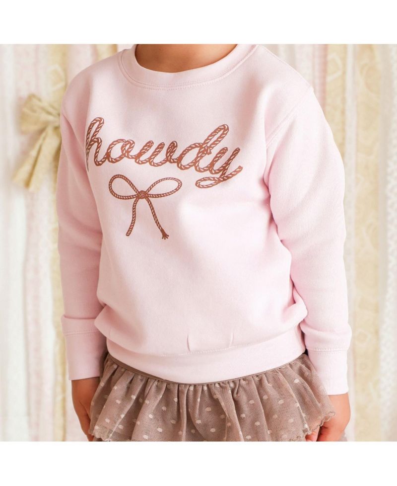 Little Girls (5-8)Howdy Darling Western Sweatshirt