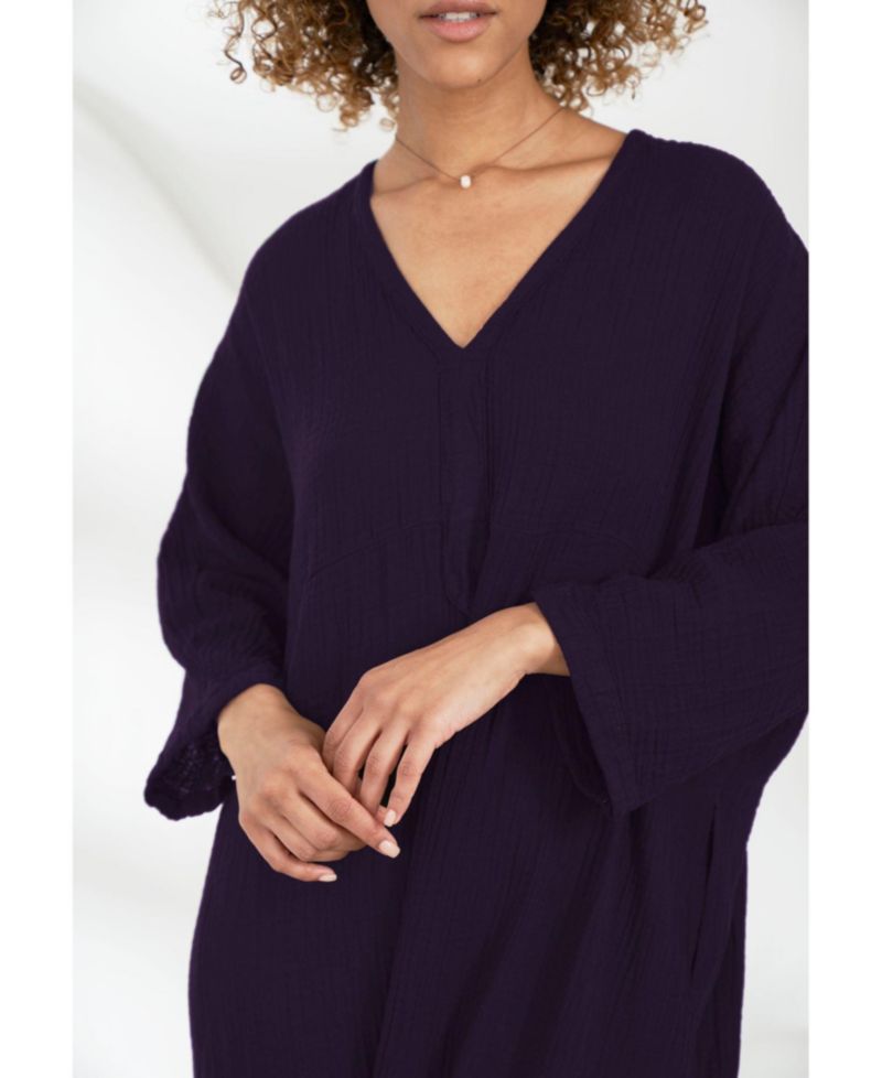 Women's Ocean+Main Gauze Arc Seam Caftan