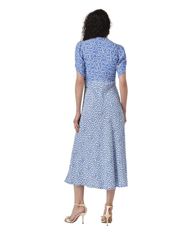 Women's Faye Floral Empire-Waist Midi Dress