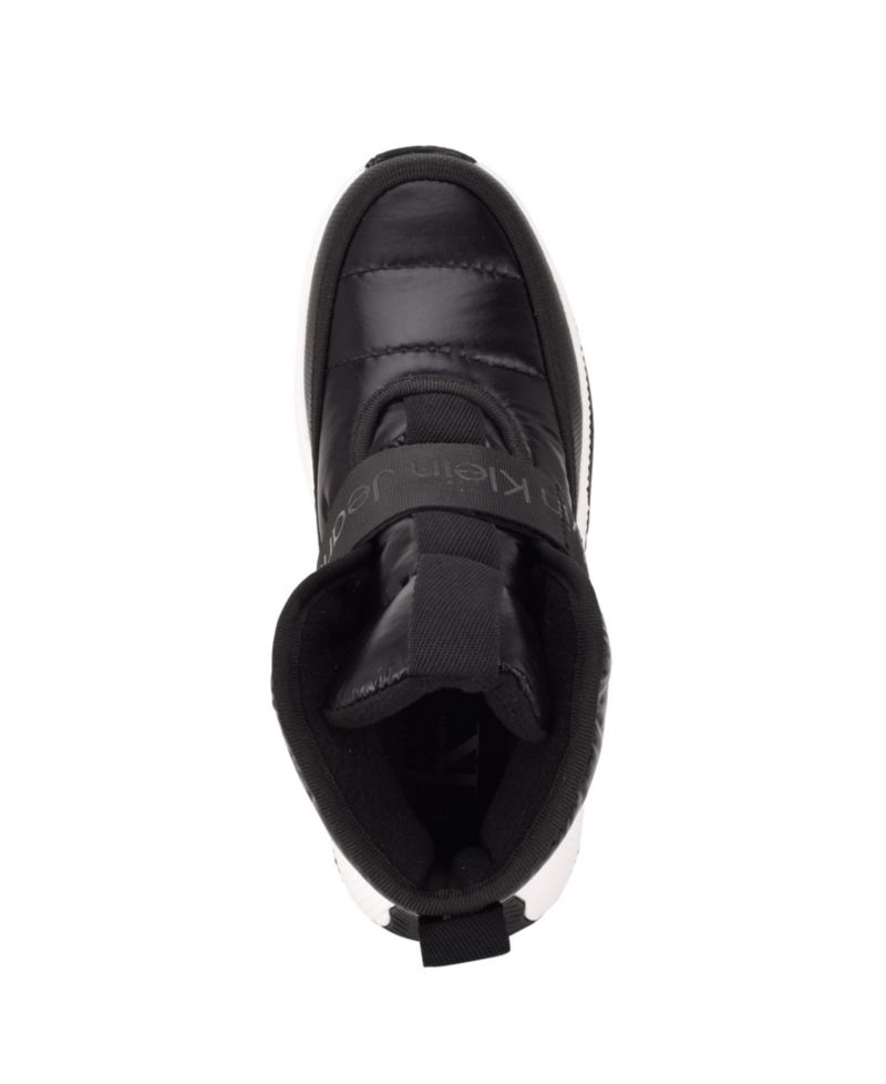 Calvin Klein Women's Mabon Cozy Nylon High Top Sneaker Boot