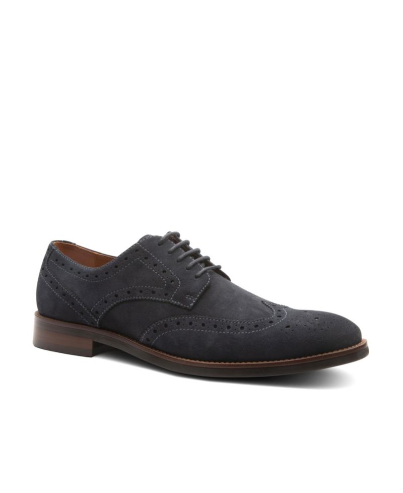 Men’s Concord Dress Casual Lace-Up Wingtip Leather Shoes