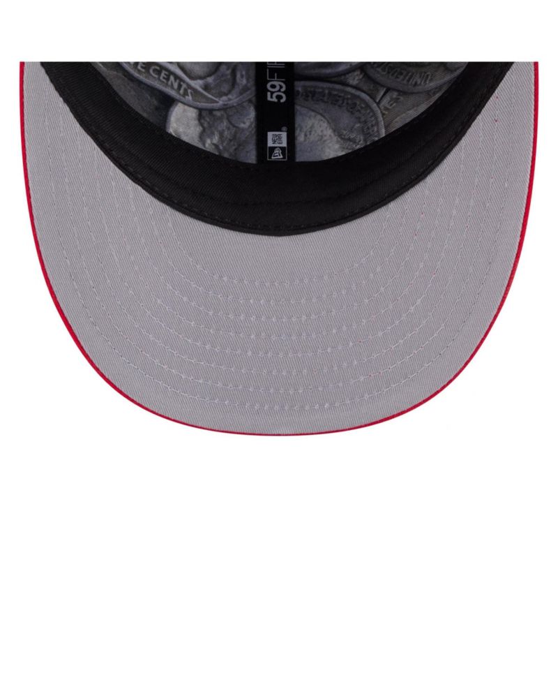 Men's Royal/Red Buffalo Bills 2026 NFL Draft Pre-Curved 59FIFTY Fitted Hat