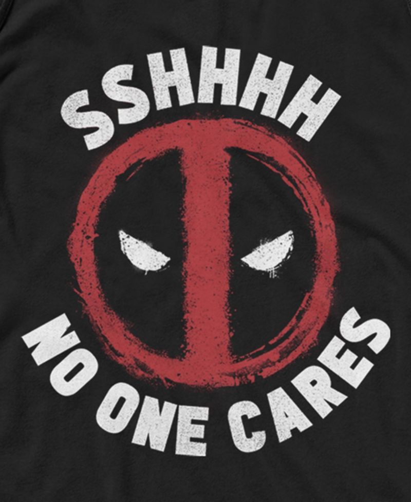 Men's Marvel Deadpool No One Cares Tank