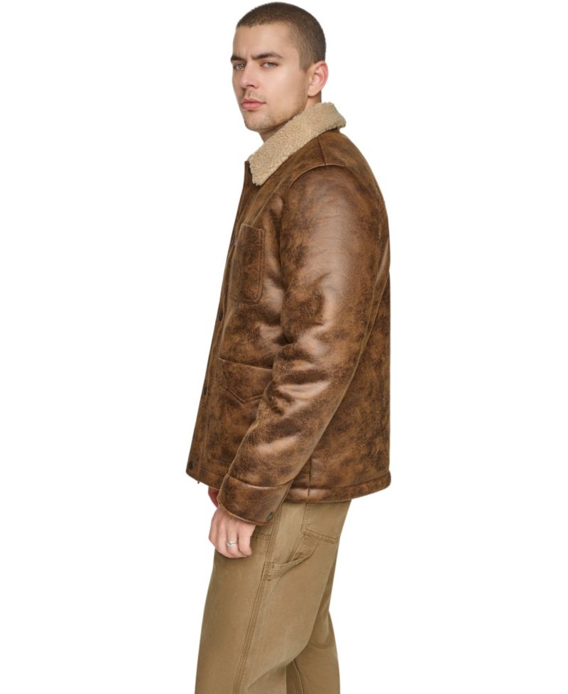 Men's Shearling Classic-Fit Ranch Jacket