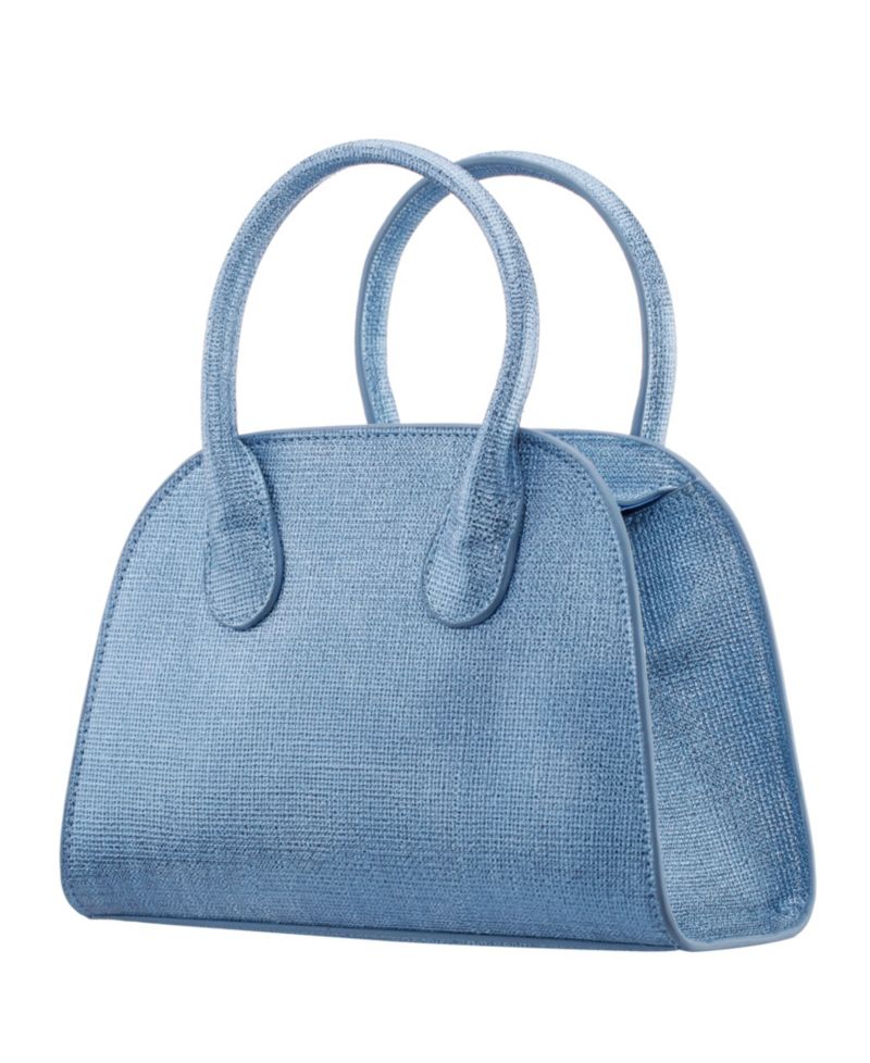 Yorke Metallic Small Satchel Handbag