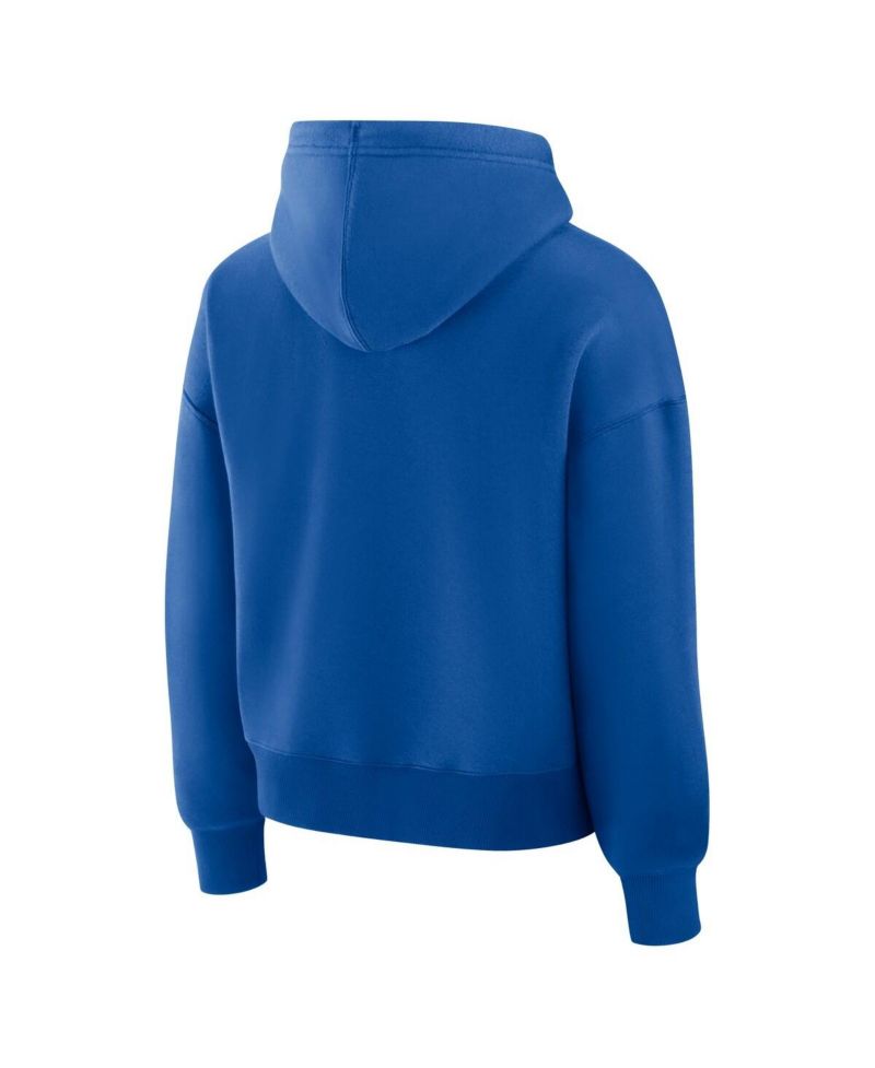 Women's Royal New York Mets Lockup Legacy Fleece Hoodie