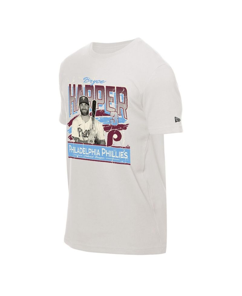 Men's Bryce Harper Cream Philadelphia Phillies Batter Up T-Shirt