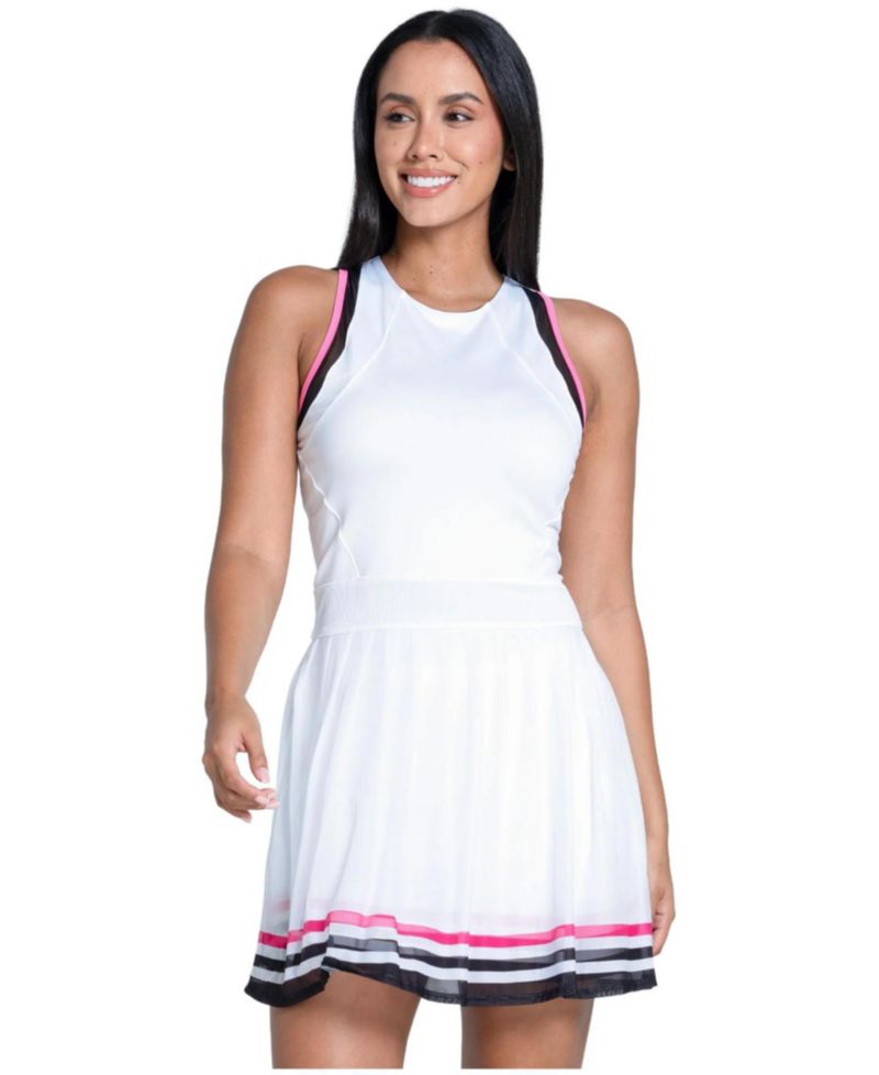 Women's Kinetic Energy Crewneck Sleeveless Fitted Dress