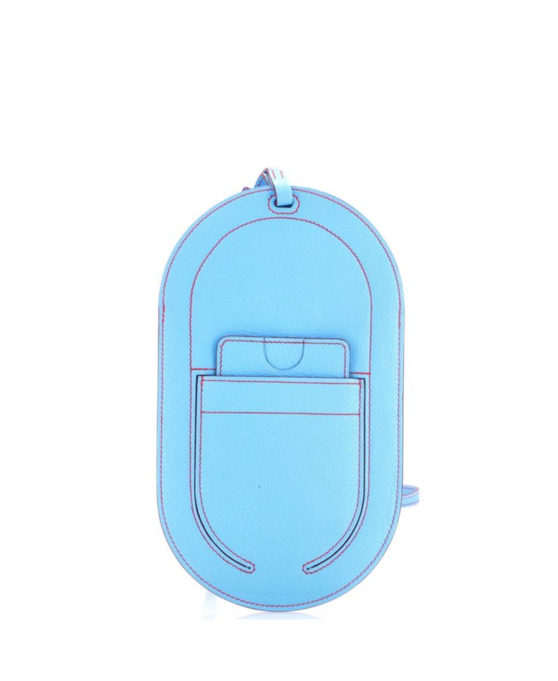Pre-Owned Hermes GM In-The-Loop Phone To Go Case Leather