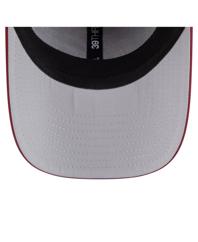 Men's Wine Cleveland Cavaliers Featherweight Poly Rope Flex 39Thirty Hat
