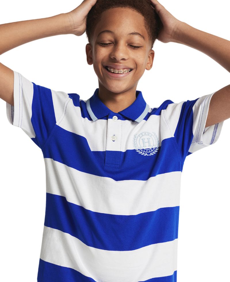 Boys' 8-20 Mariner Stripe Polo Shirt