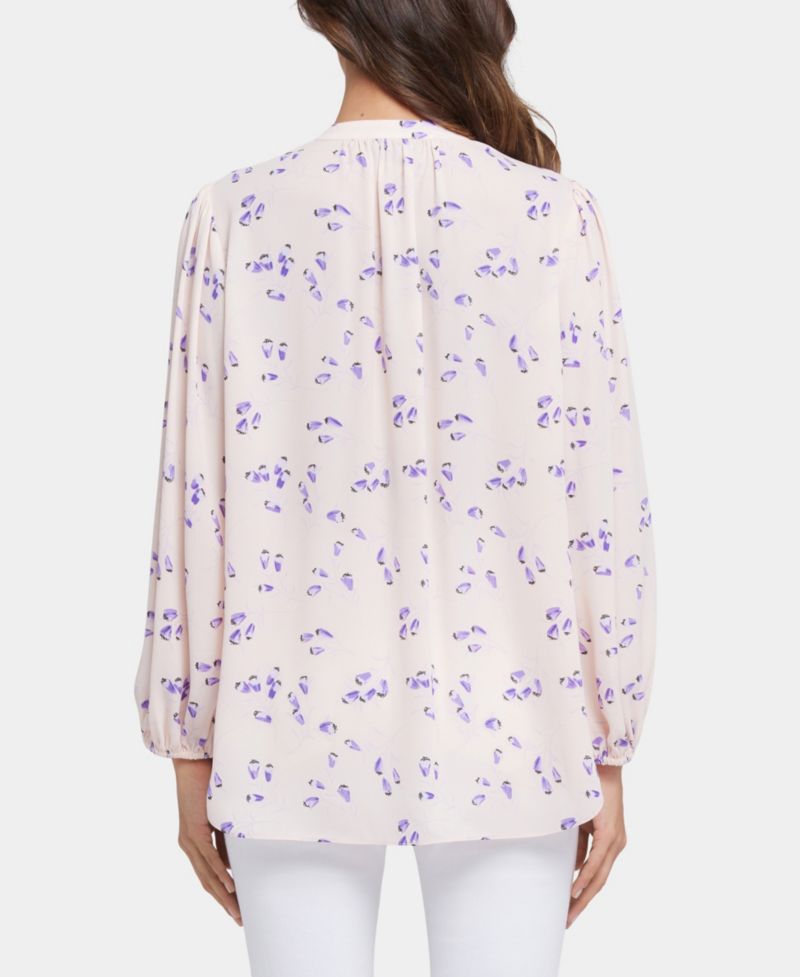 Women's Puff Sleeve Popover Top