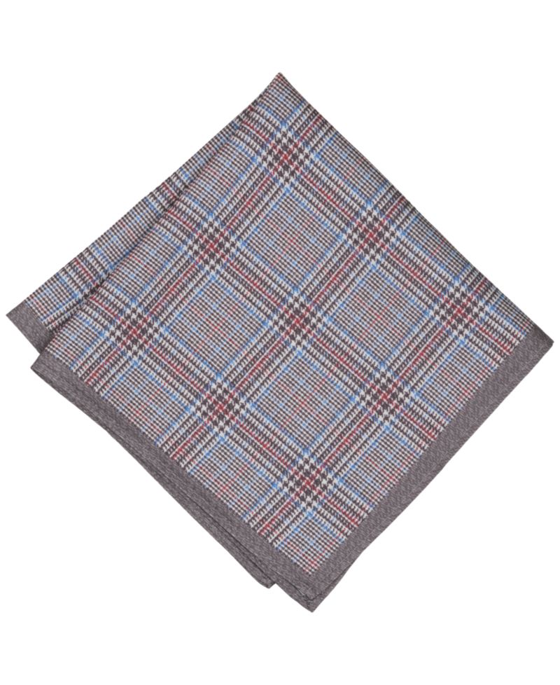 Men's Crosby Plaid Pocket Square