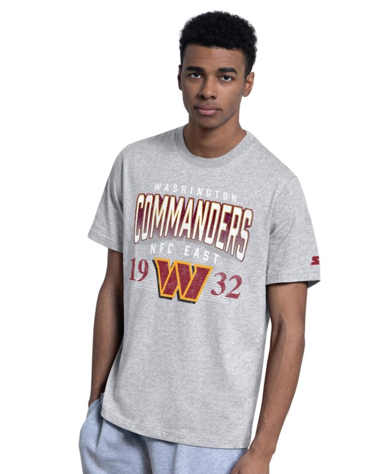 Men's 2-pack Burgundy/Gray Washington Commanders Logo T-Shirt