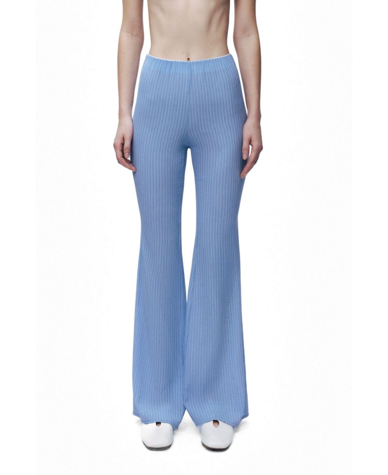 Women's High-Waist Flare Trousers