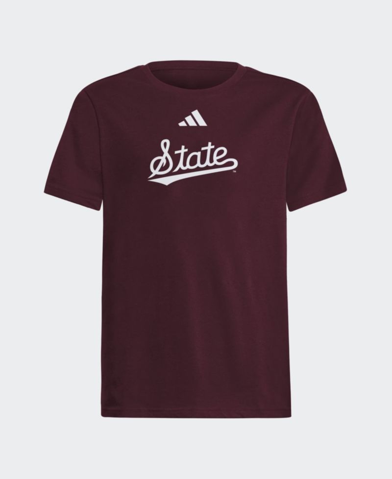 Big Boys and Girls Maroon Mississippi State Bulldogs Fresh T-Shirt