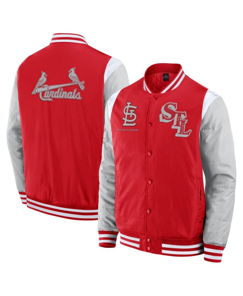 Men's Red St. Louis Cardinals Elements Elite Full-Snap Jacket