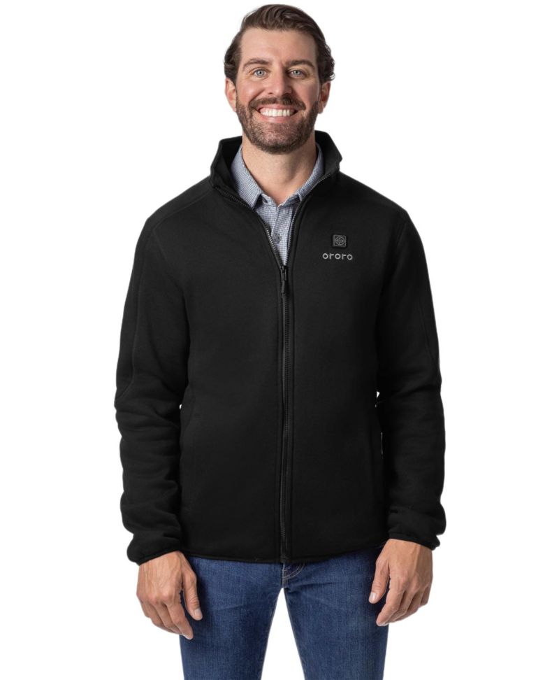 Men's 4-Zone Heated Fleece Jacket