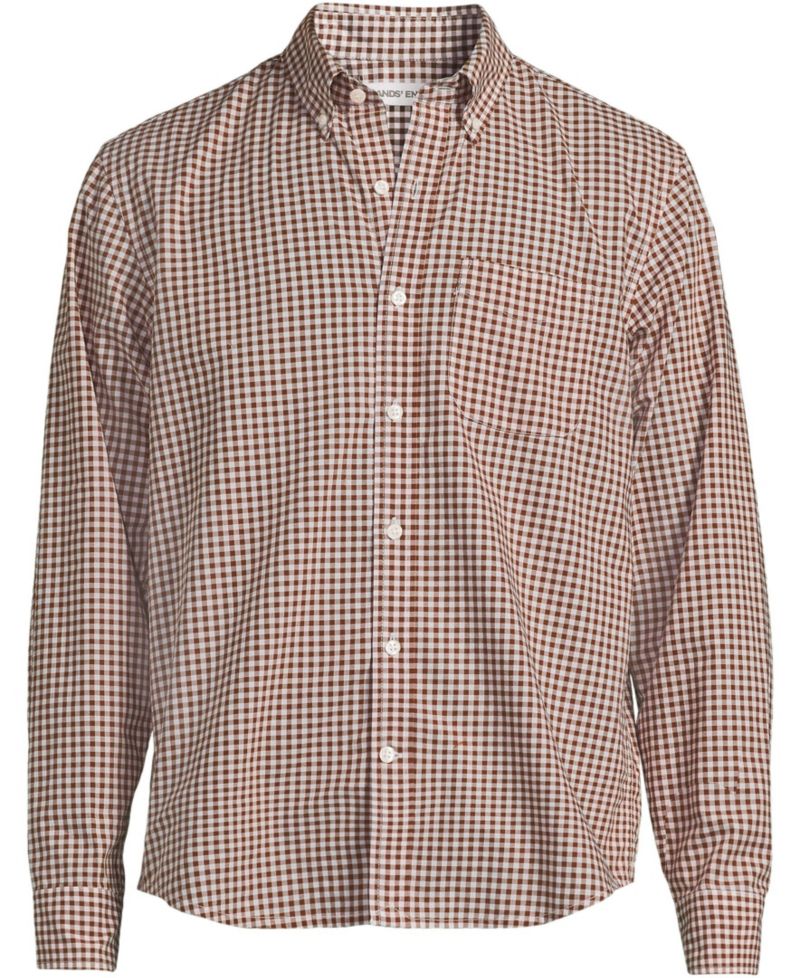 Men's Long Sleeve Poplin Shirt