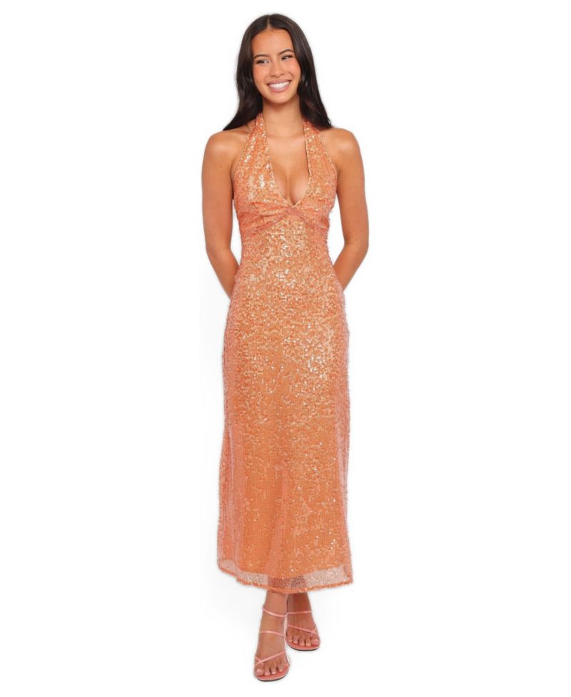 Women's Eisley Halter Sequin Midi Dress