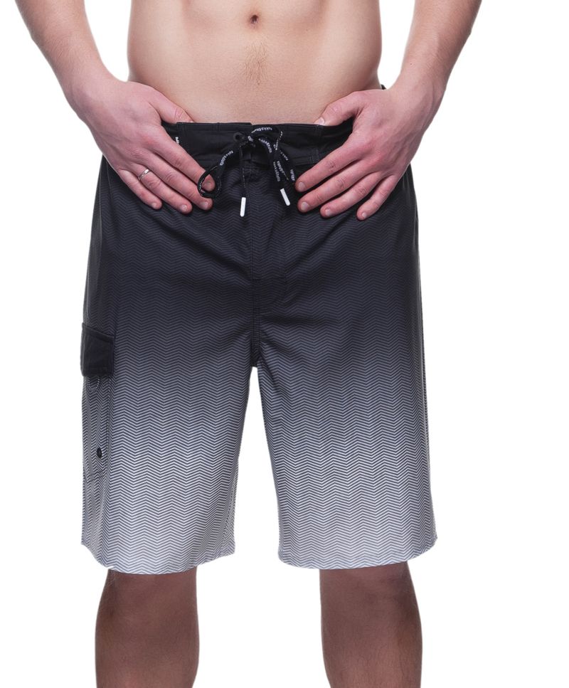 Men's 9" NO Liner Board Shorts Elastic Waist Quick Dry Swim Trunks