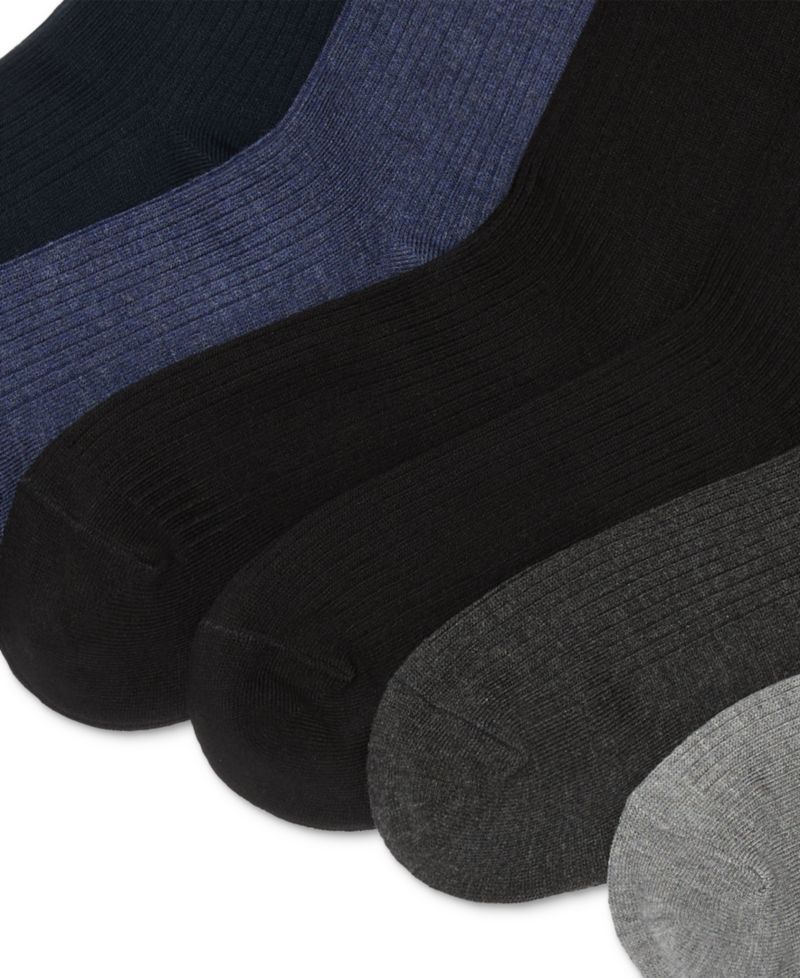 Women's 6-Pk. Rib Trouser Socks L3250PK2