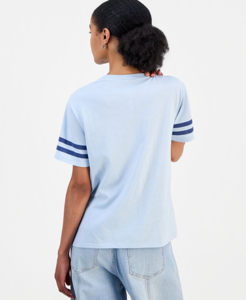 Juniors' Cinnamoroll Varsity Graphic T-Shirt