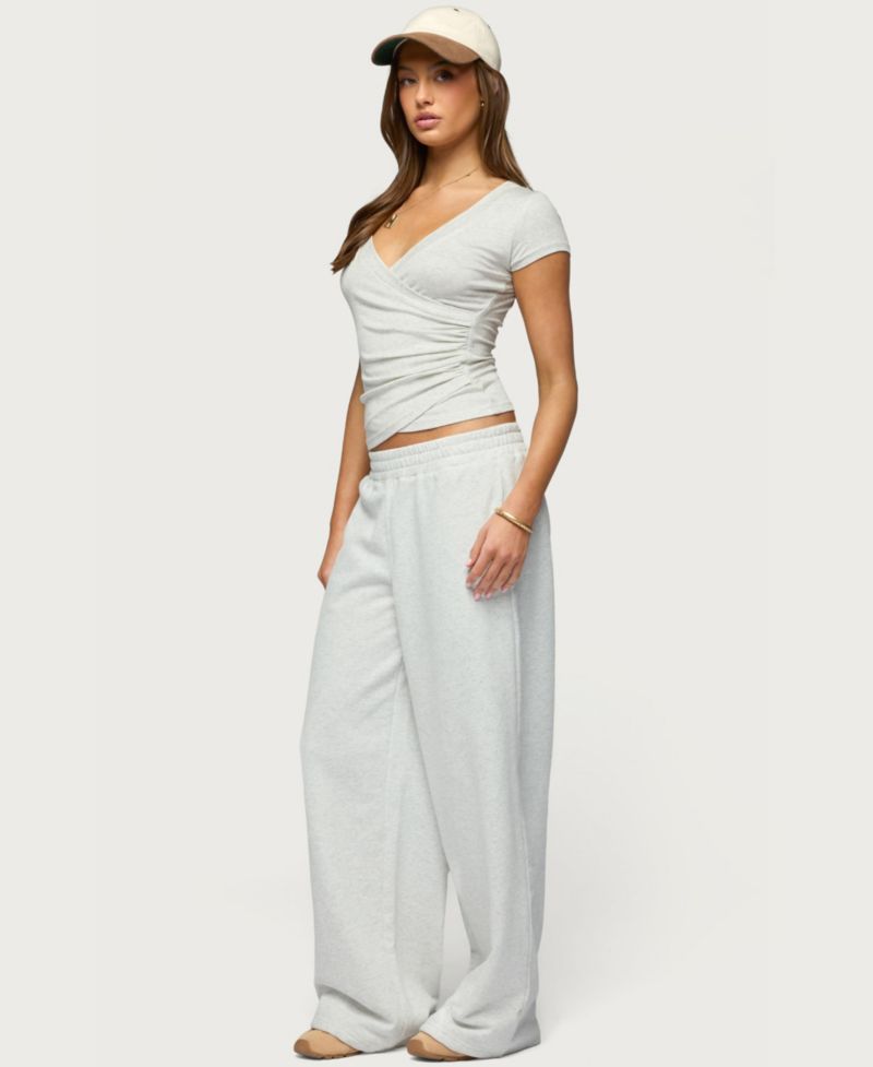 Women's Iria V Neck Wrapped Top