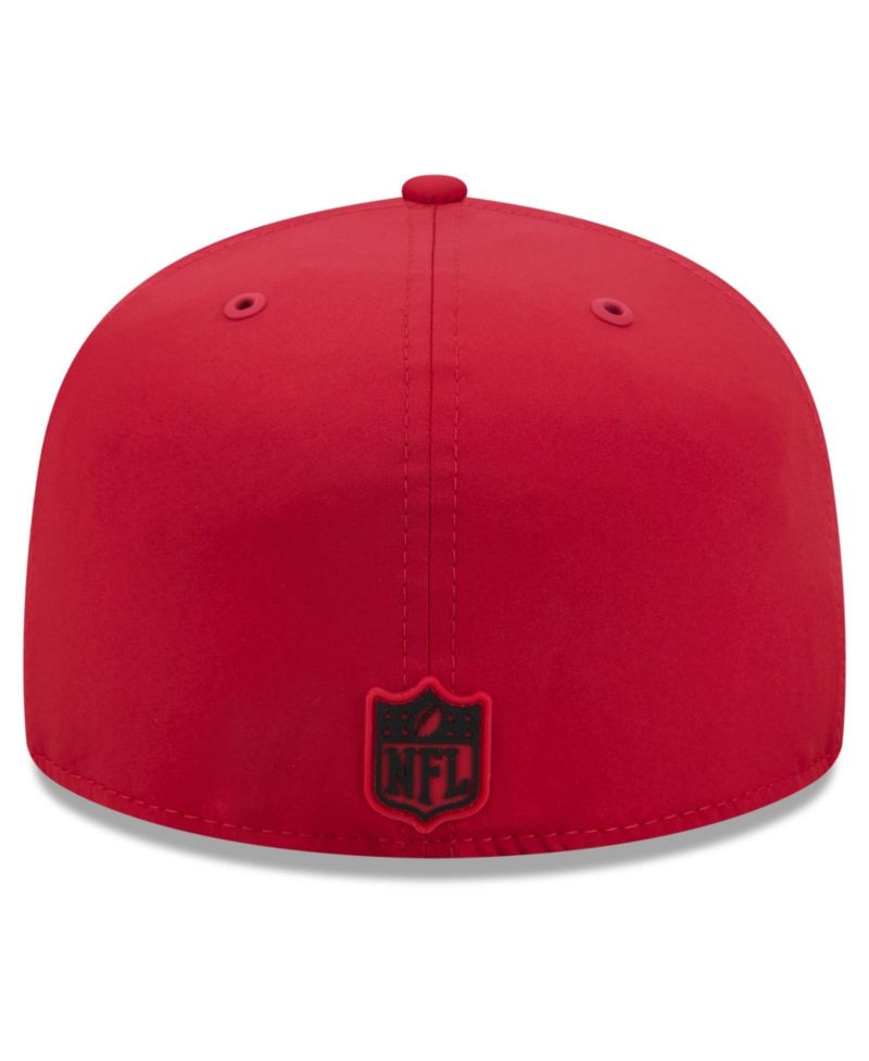 Men's Scarlet San Francisco 49ers 2026 Sideline 59FIFTY Fitted Hat