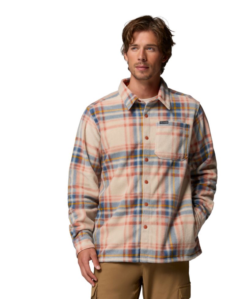 Men's Steens Mountain II Plaid Fleece Shirt Jacket