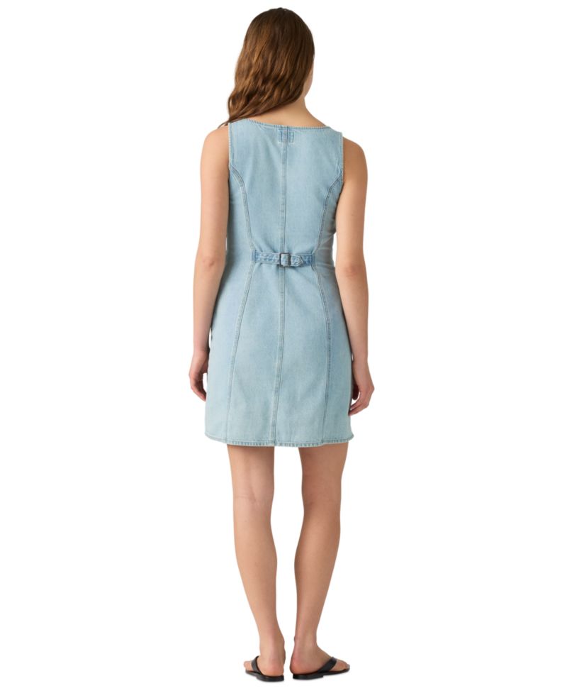 Plus Size Audra Square Neck Mini Tank Dress