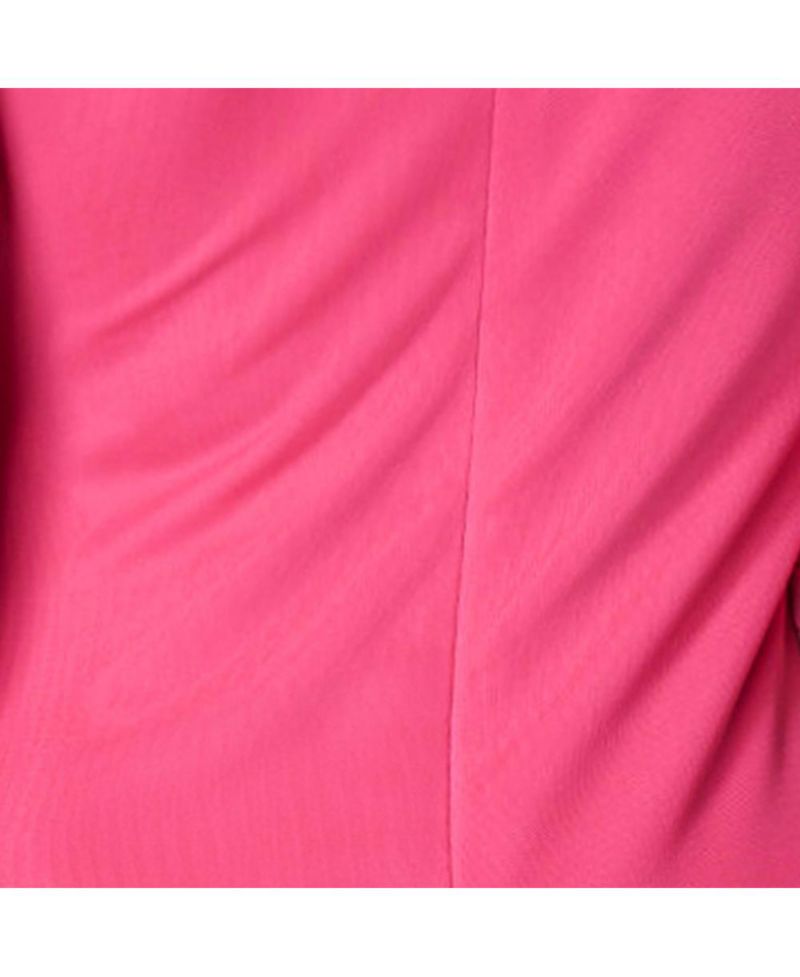 Women's Button Detail Mesh Midi Dress