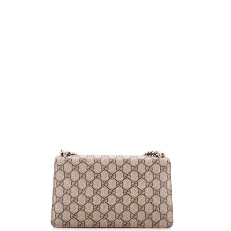 Small Dionysus Bag GG Coated Canvas with Crystal Embellished Metal