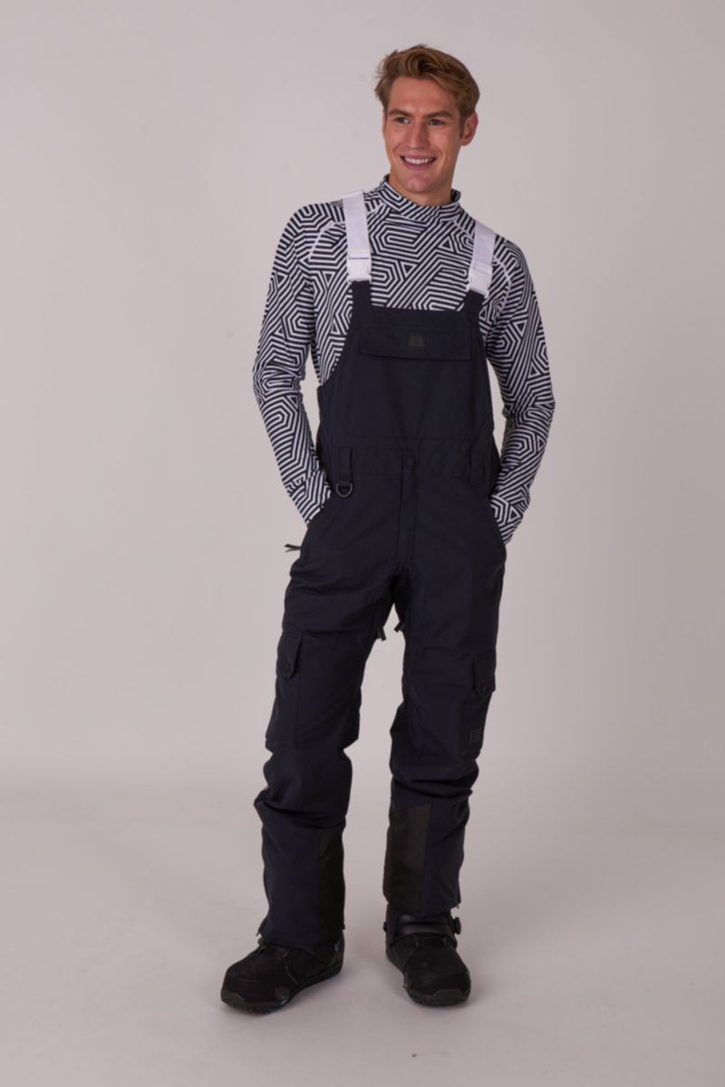 Men's Yeh Man Ski & Snowboard Bib Pant - Black