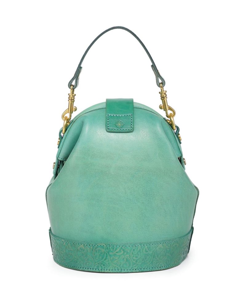 Doctor Mini Leather Bucket Crossbody Bag