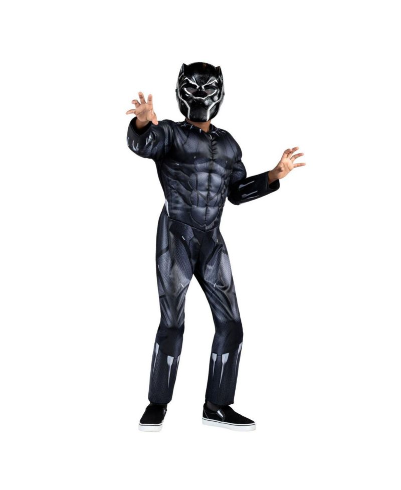 Big Boys and Girls Black Panther Qualux Costume