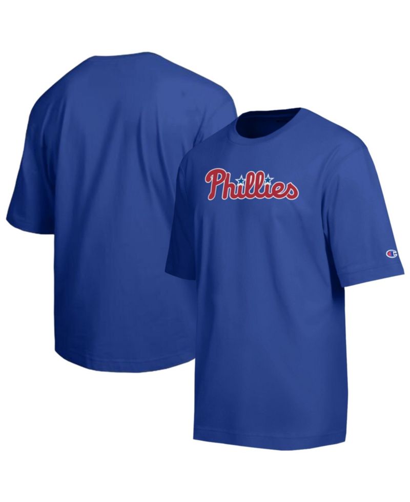 Men's Royal Philadelphia Phillies All Star Chenille Wordmark T-Shirt