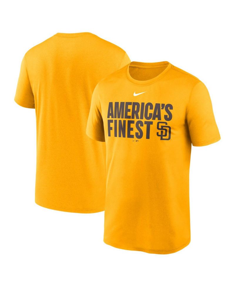 Men's Gold San Diego Padres Local Legend Performance T-Shirt