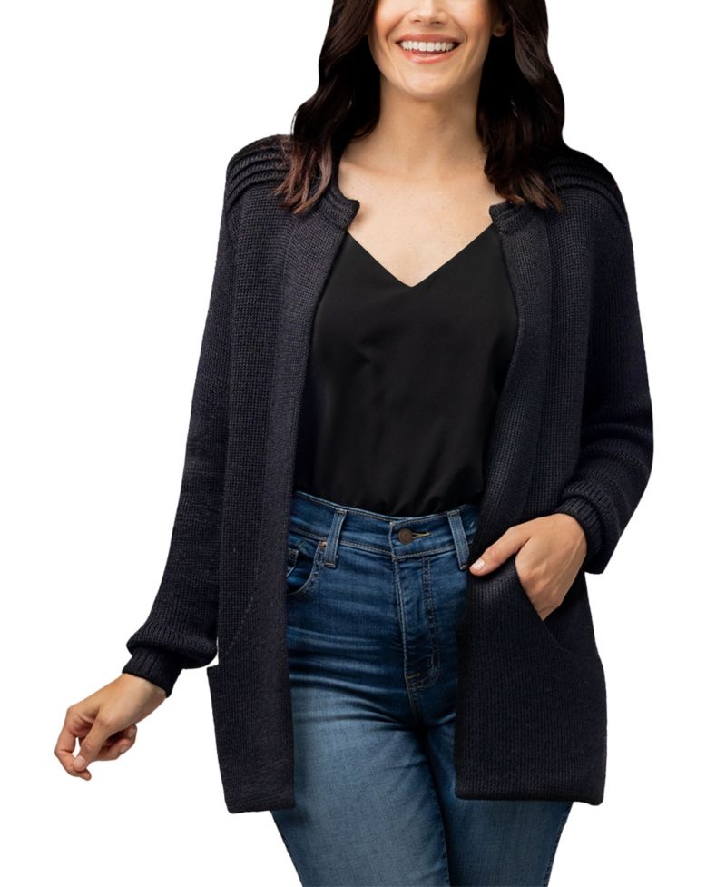 Women's Linda Ebel Alpaca-Blend Open Front Cardigan