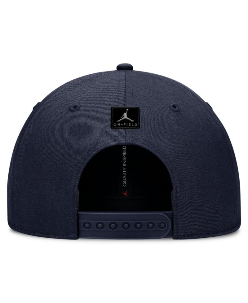 Men's and Women's Navy Michigan Wolverines 2026 On-Field Gameday Rise Adjustable Hat