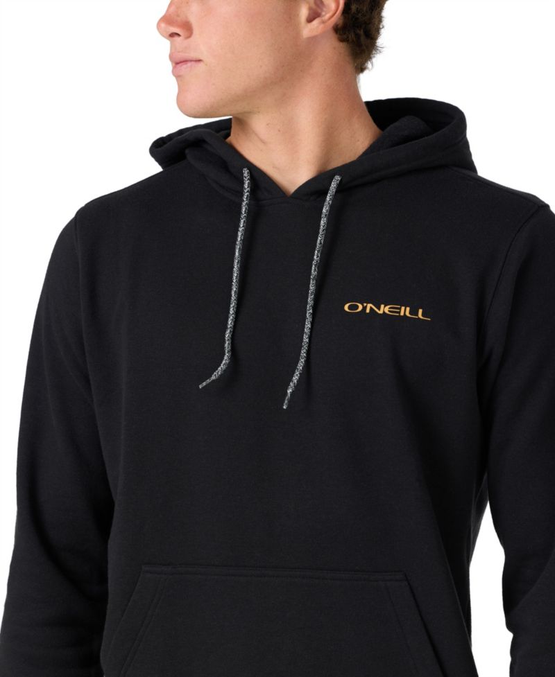 Men's Glassy Days Print Long-Sleeve Graphic Hoodie