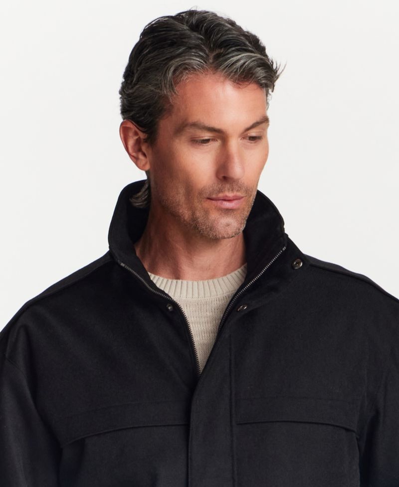 Men's Tech Twill Lined Bomber Jacket