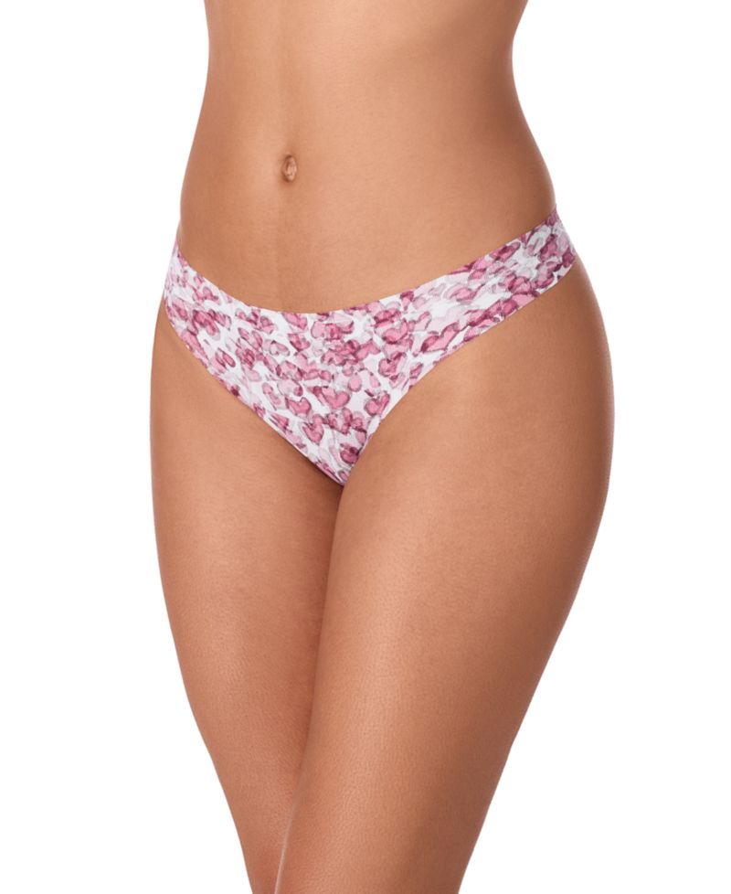 Women's Litewear Cut Anywear Logo Thong Underwear-DK5026