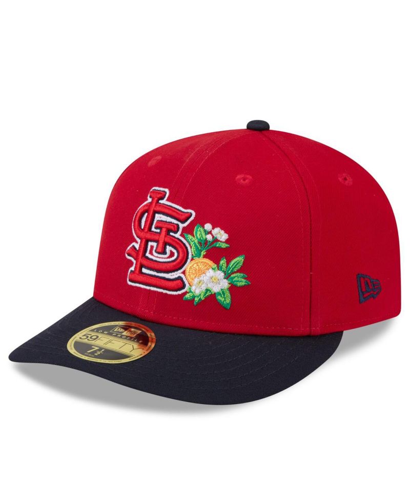 Men's Red/Navy St. Louis Cardinals 2026 Spring Training Low Profile 59FIFTY Fitted Hat