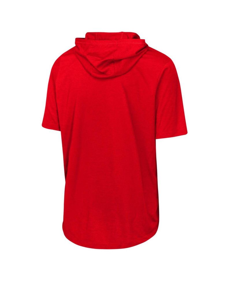 Big Boys and Girls Red Philadelphia Phillies Dri-FIT Hooded T-Shirt
