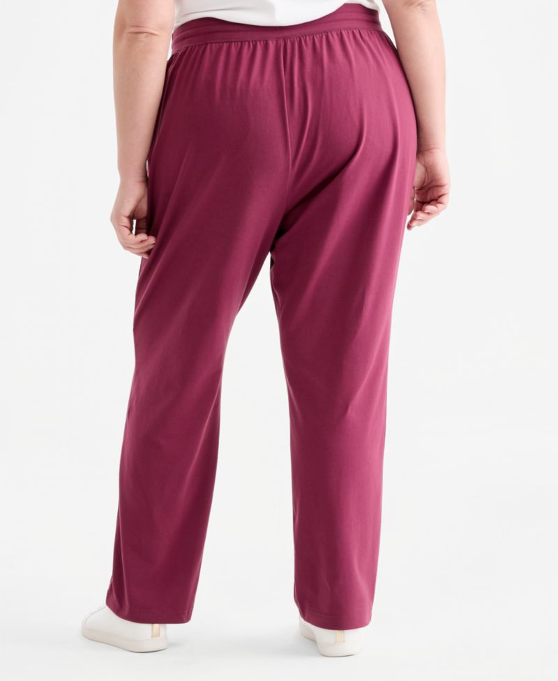 Petite Mid-Rise Pull-On Pants, Petite & Petite Short